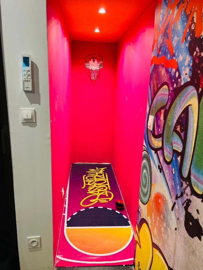 Capsule Street Art - Sauna- Jacuzzi - Playstation 5 - Billard - Netflix - Home Cinema - Terrasse 杜埃 外观 照片