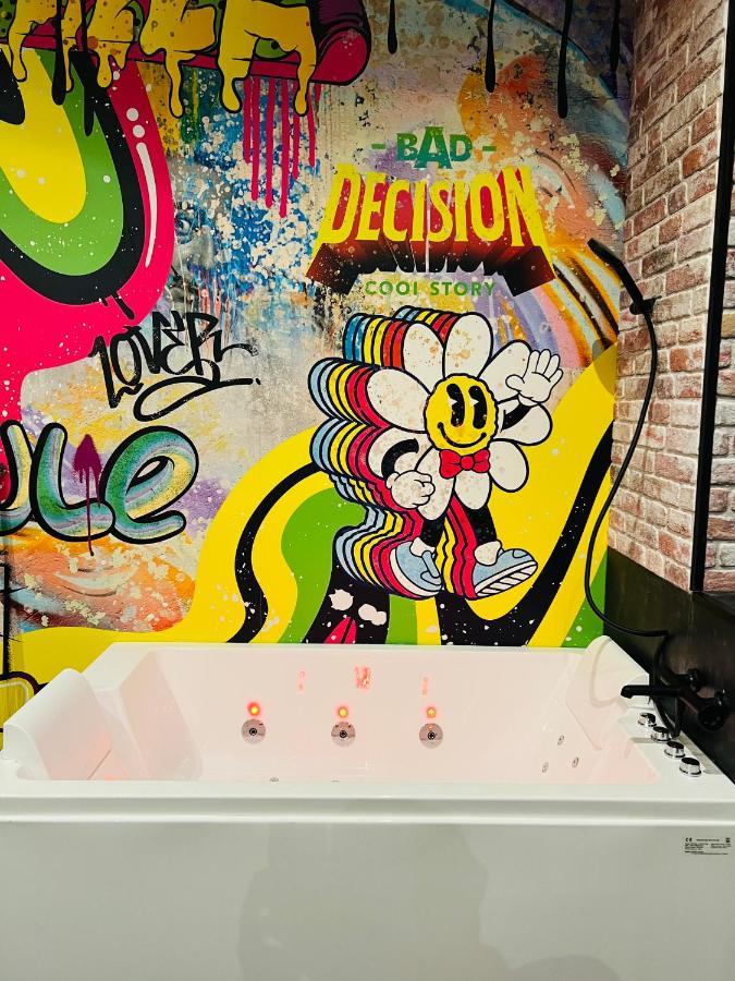 Capsule Street Art - Sauna- Jacuzzi - Playstation 5 - Billard - Netflix - Home Cinema - Terrasse 杜埃 外观 照片